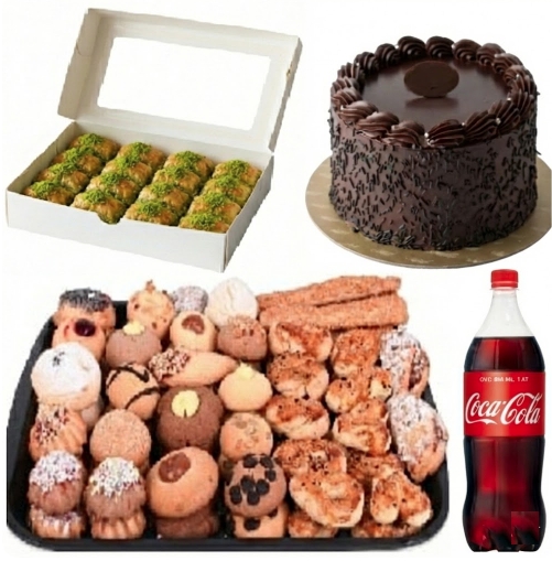 1 kg Kuru Pasta İle Zenginleştirilmiş 4 Kişilik Menü